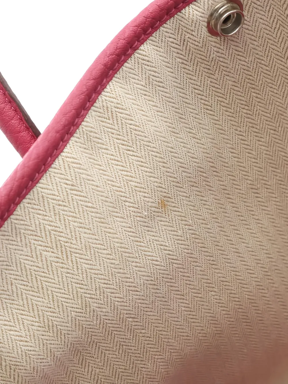 Pre-owned Hermes 2012 Garden Party 36 Pm Leather Tote Bag In Pink