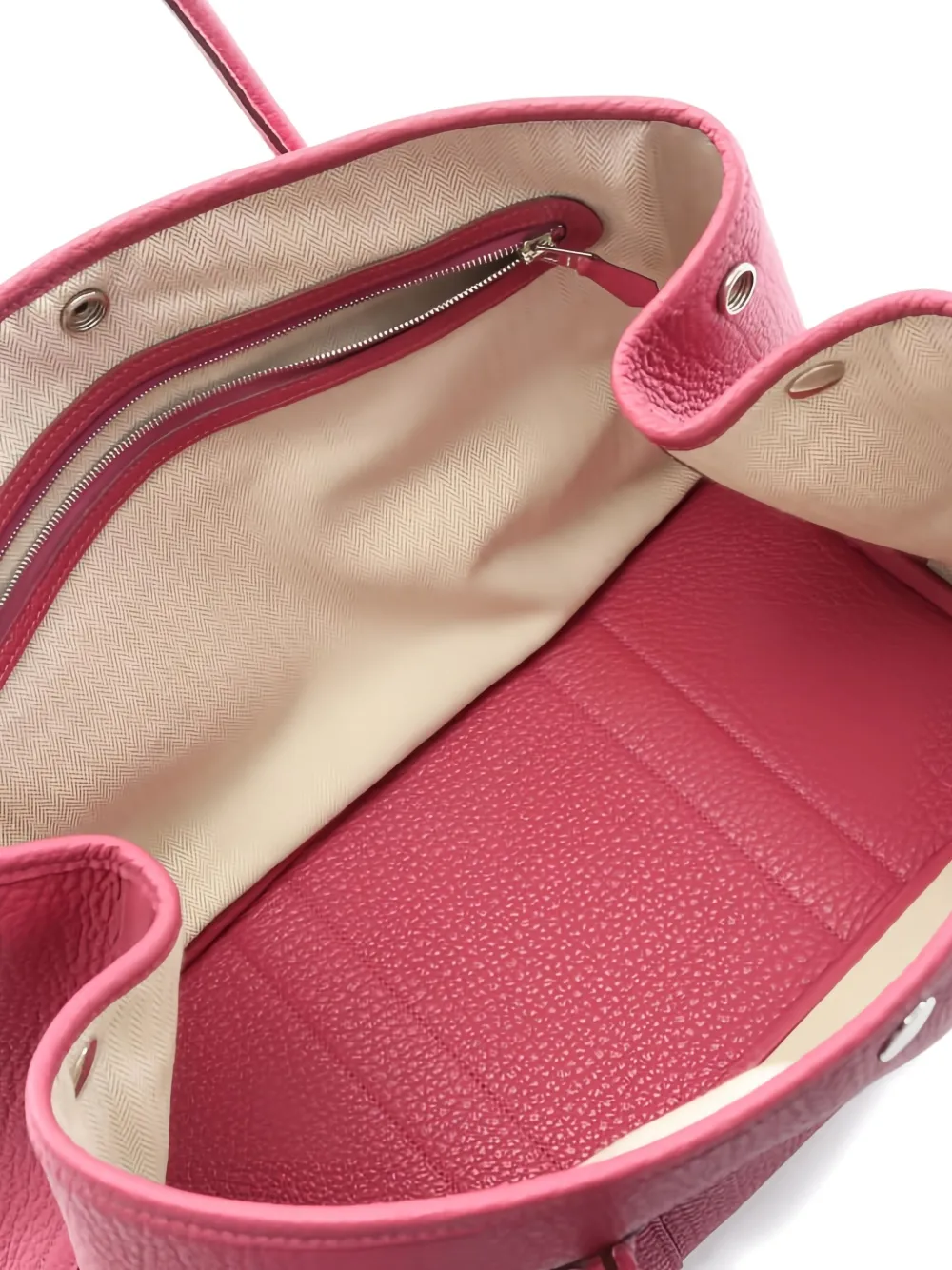Pre-owned Hermes 2012 Garden Party 36 Pm Leather Tote Bag In Pink