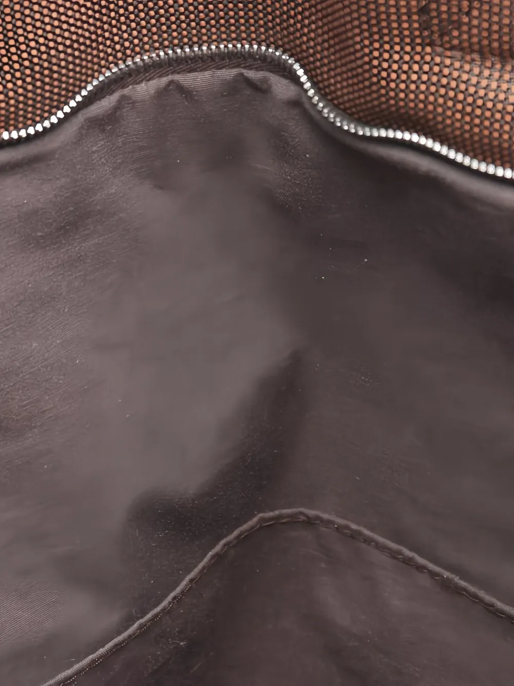 Pre-owned Hermes 2010s Her Line Kabas Tote Bag In Brown