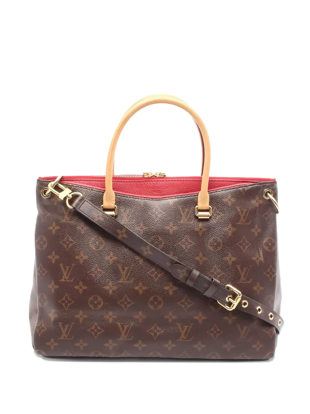 Louis Vuitton Pre-Owned 2017 Pallas monogram handbag | Brown | Image 1