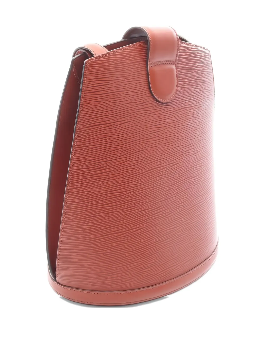 Pre-owned Louis Vuitton 1996 Cluny Epi Kenya Shoulder Bag In Brown
