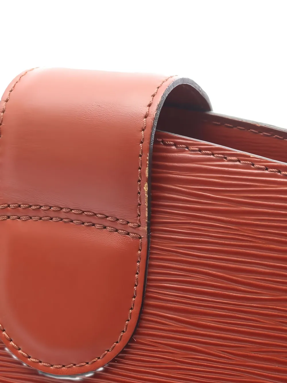 Pre-owned Louis Vuitton 1996 Cluny Epi Kenya Shoulder Bag In Brown