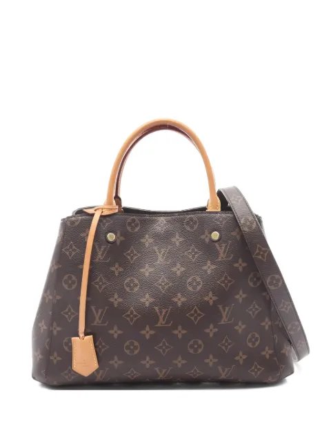 Louis Vuitton Pre-Owned 2016 Montaigne MM monogram handbag