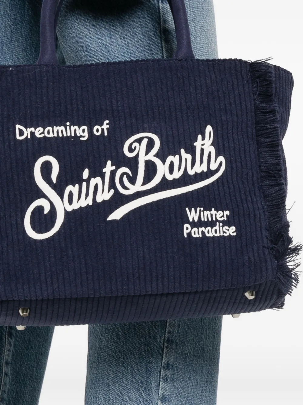 Mc2 Saint Barth Colette Tote Bag In Blue