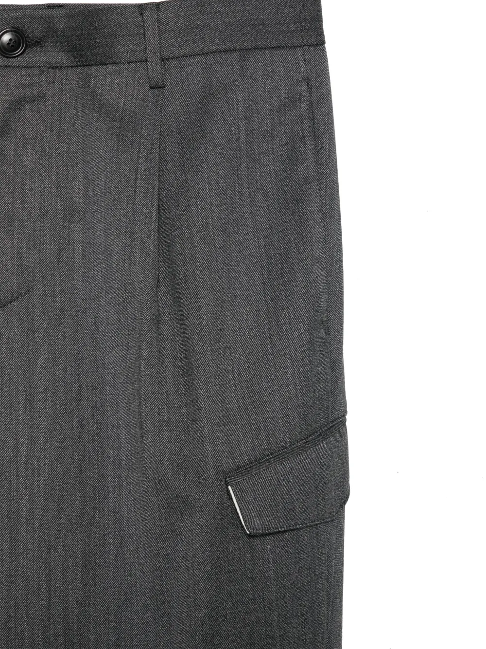 Tagliatore Broek met klepzakken Grijs