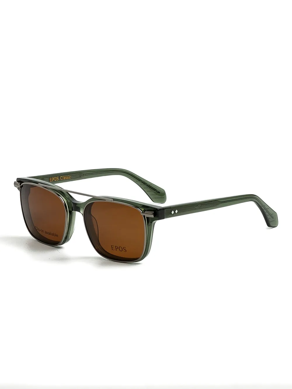 Epos Briggs square-frame sunglasses - Groen