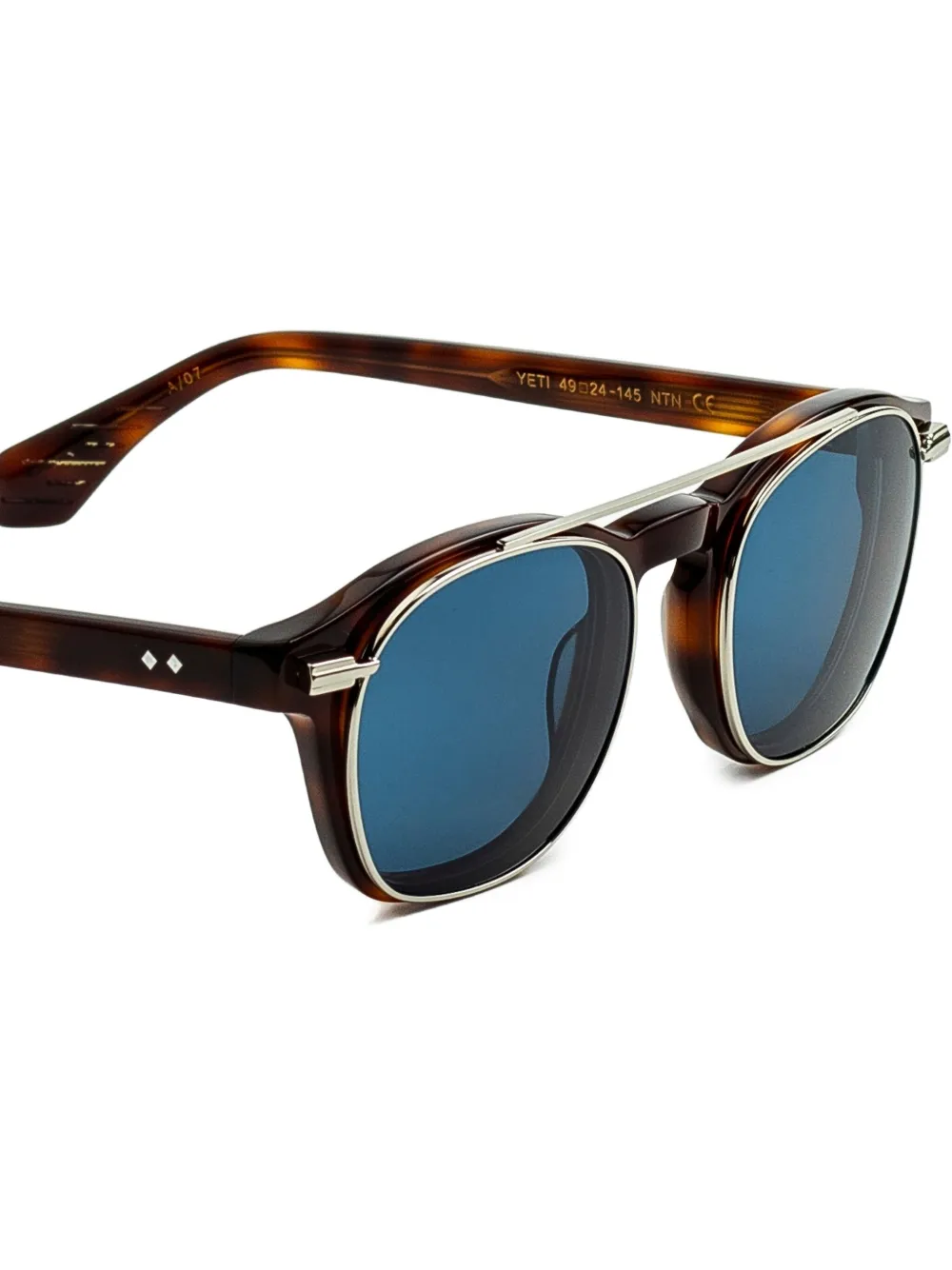 Epos Yeti zonnebril met rond montuur Bruin