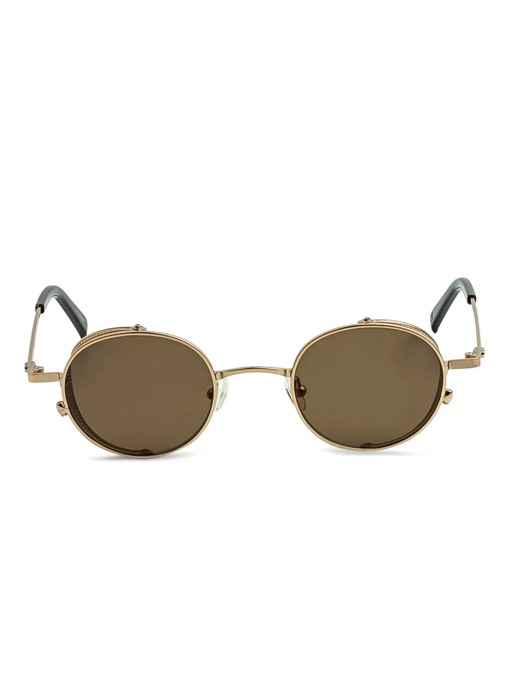Epos Tarsis round-frame metal sunglasses | Gold | Image 1