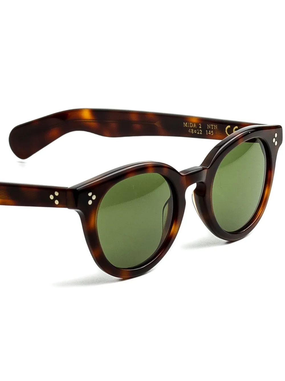 Epos Mida2 zonnebril met rond montuur Bruin