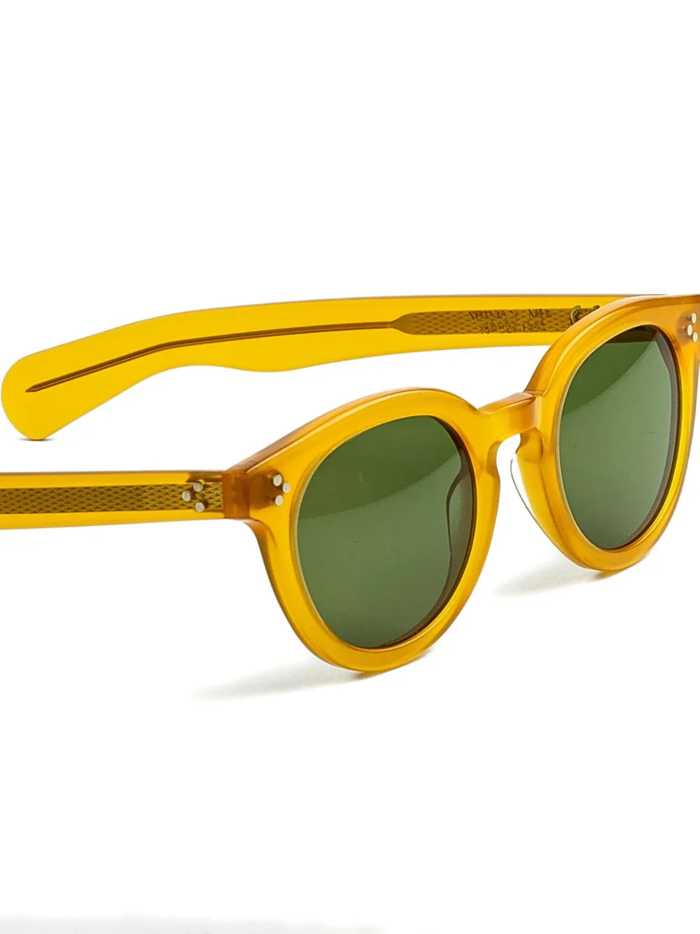 Epos Mida2 zonnebril met rond montuur Geel
