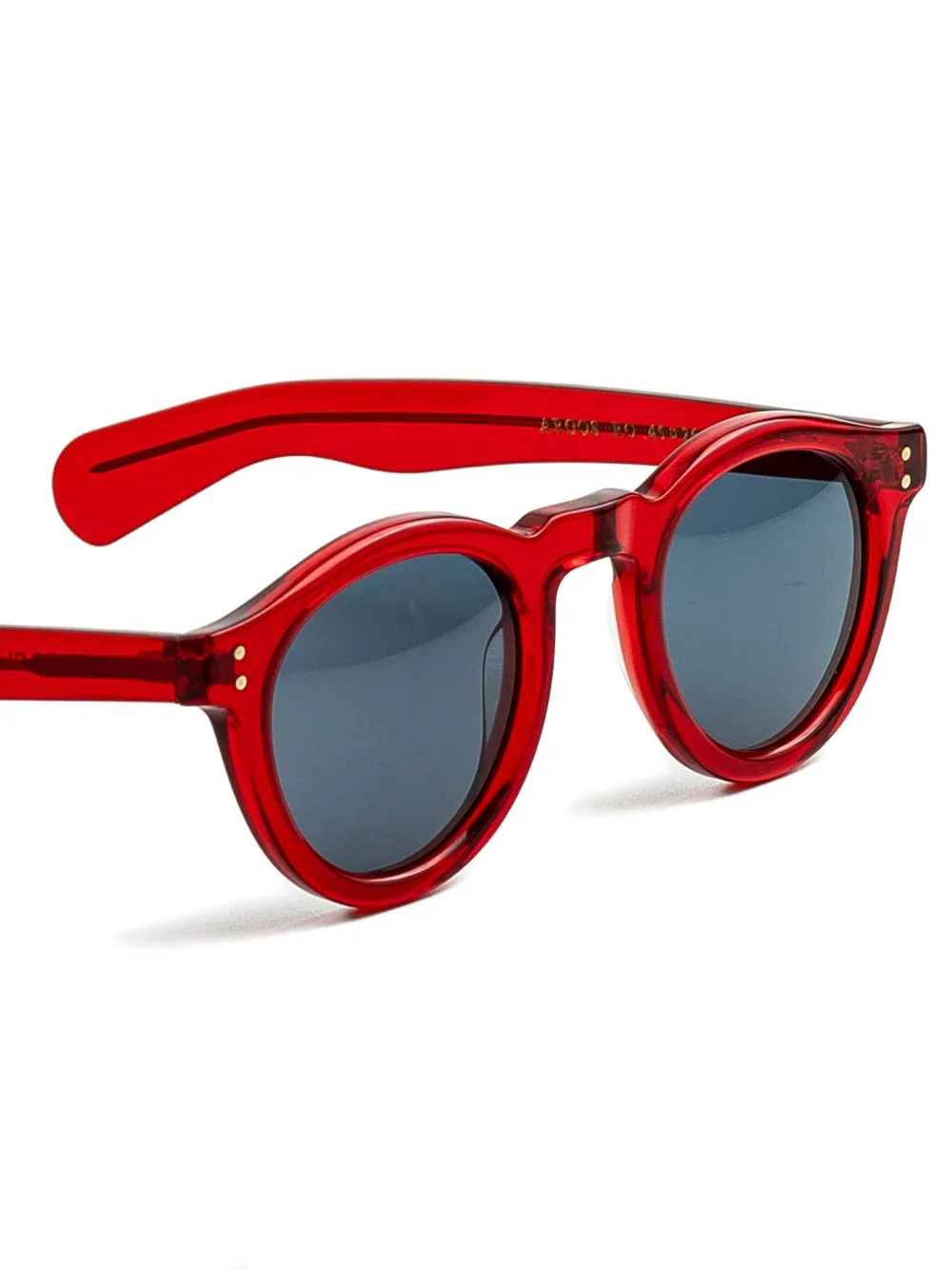 Epos Argos zonnebril met rond montuur Rood