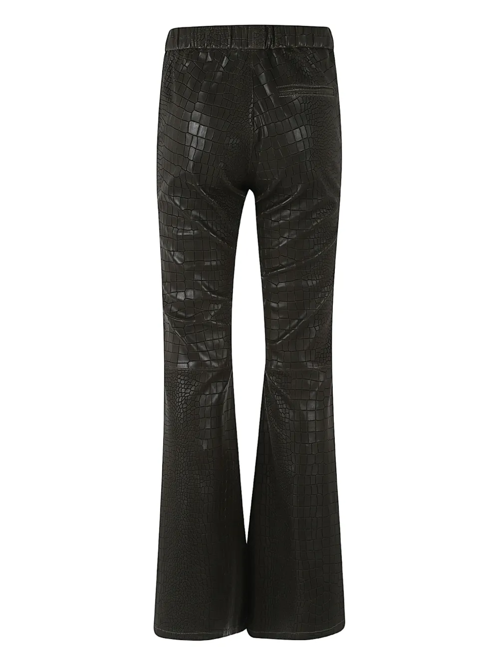 Enes Loafers met krokodillen-reliëf - Zwart