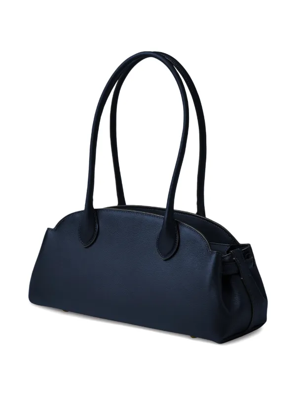 COACH Empire State Building バッグ Coach Empire Carryall レザーショルダーバッグ | ブルー | FARFETCH JP