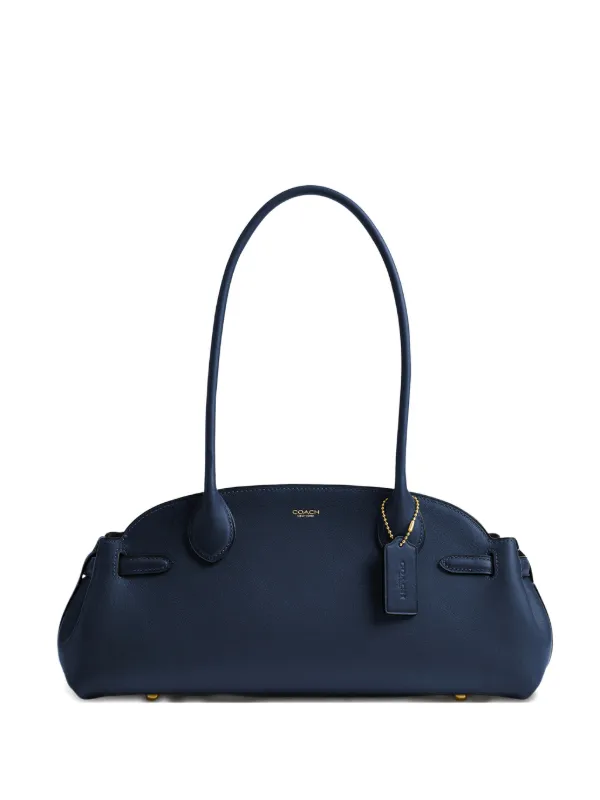 Coach Empire Carryall レザーショルダーバッグ | ブルー | FARFETCH JP