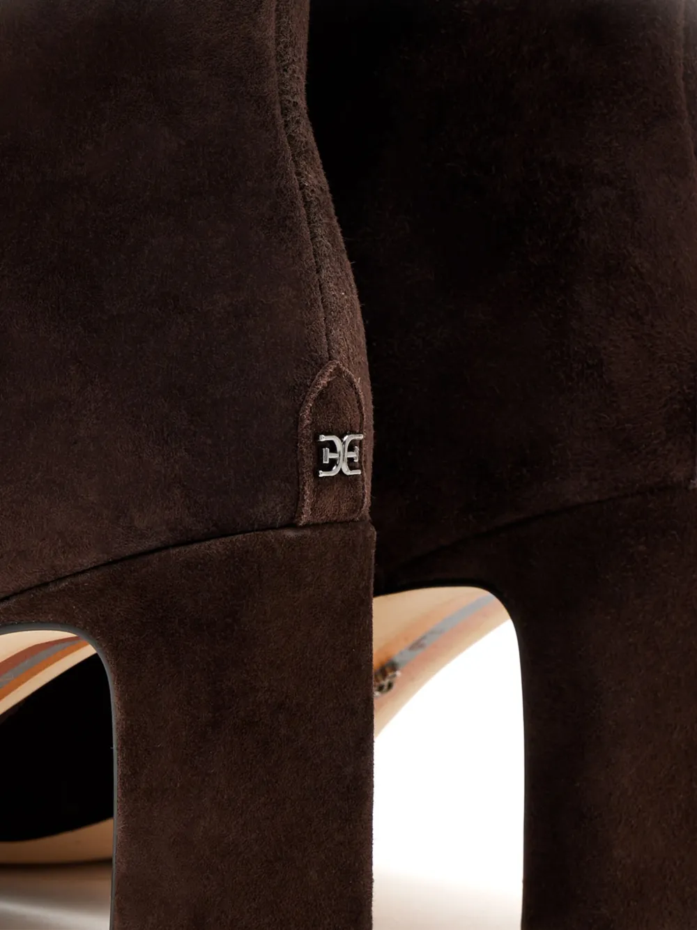 Sam Edelman 70 mm Sylvia knielaarzen Bruin