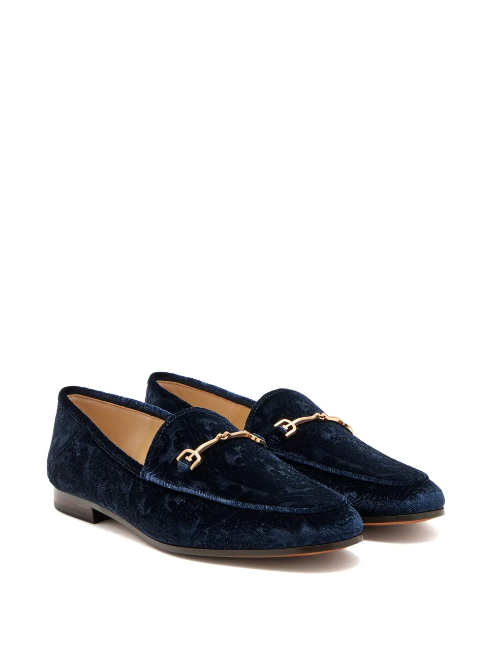 Sam Edelman Loraine loafers met bloemen Blauw