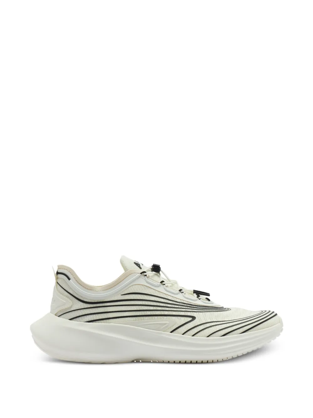 APL: ATHLETIC PROPULSION LABS wave-print mesh sneakers Beige
