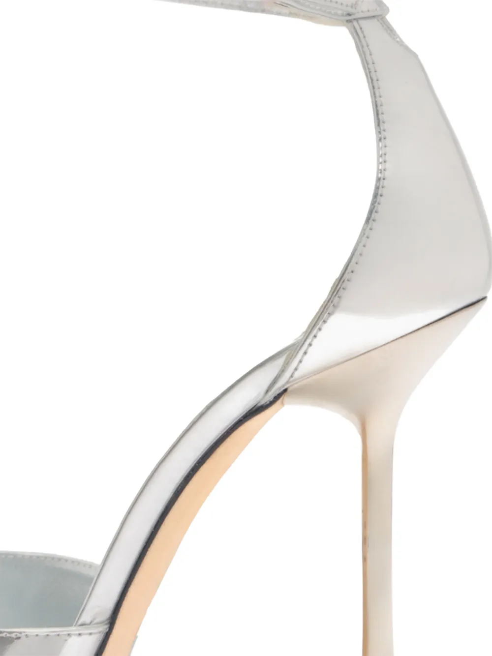 Stuart Weitzman Leren pumps Zilver
