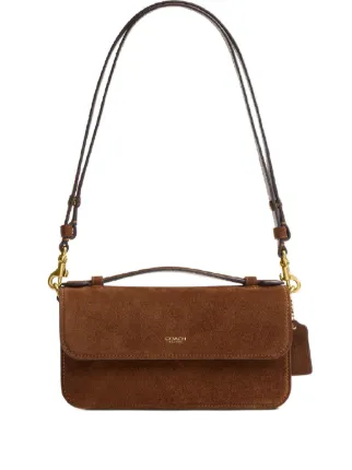 Coach Elora スエードショルダーバッグ | ブラウン | FARFETCH JP