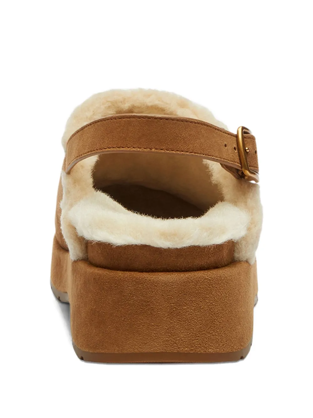 Coach 60mm Buckle-strap Mules In Brown