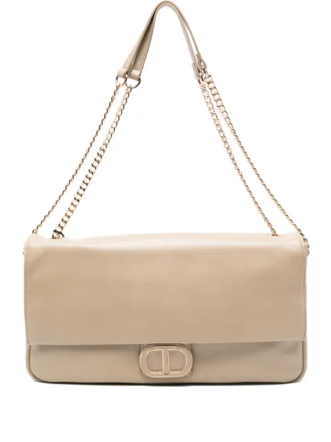 TWINSET logo-plaque tote bag