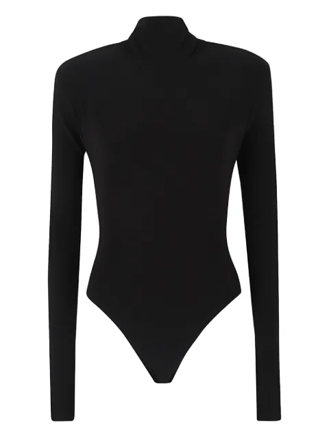 Norma Kamali turtleneck long-sleeve bodysuit