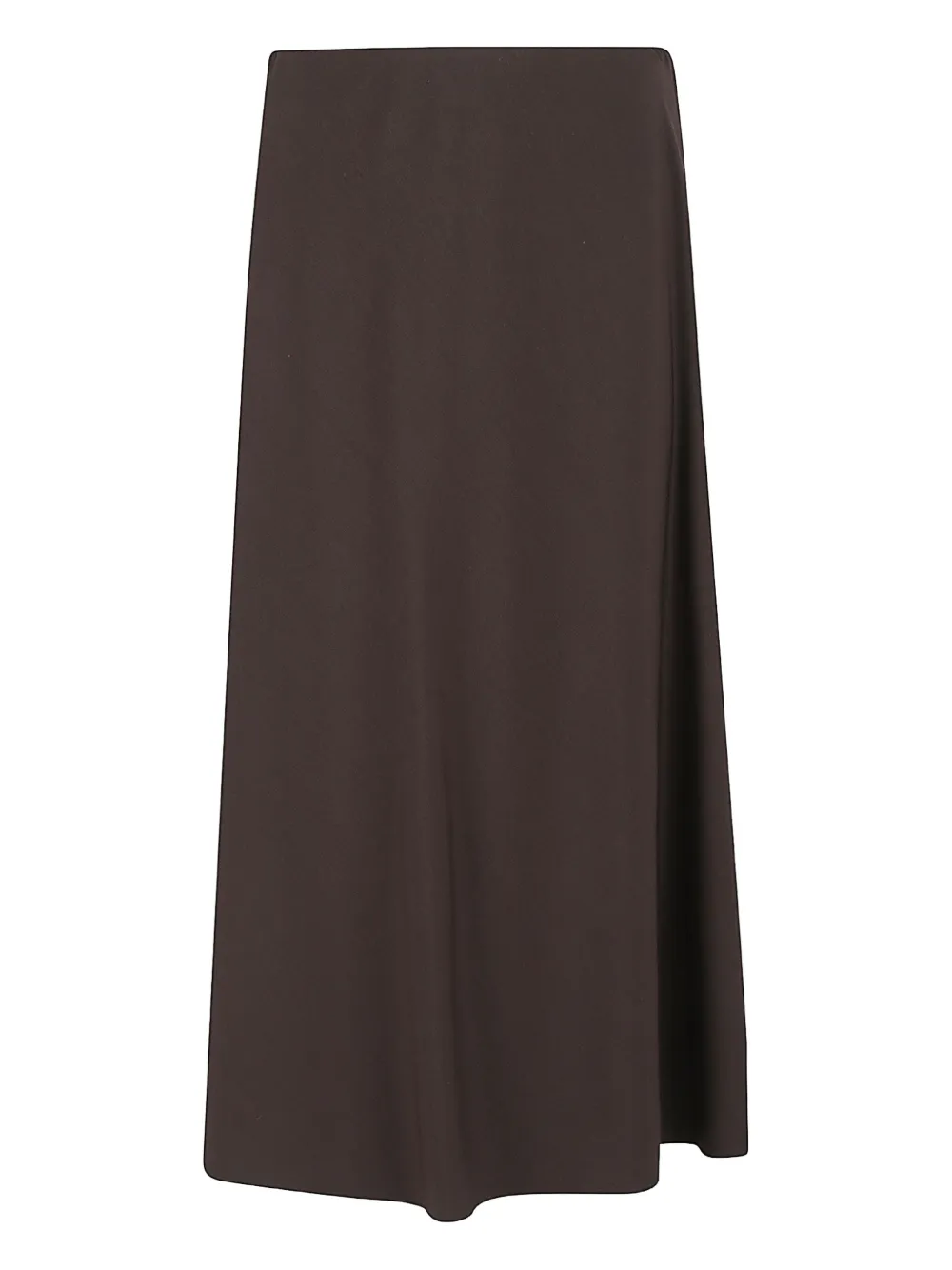 Brunello Cucinelli A-line Midi Skirt In Brown