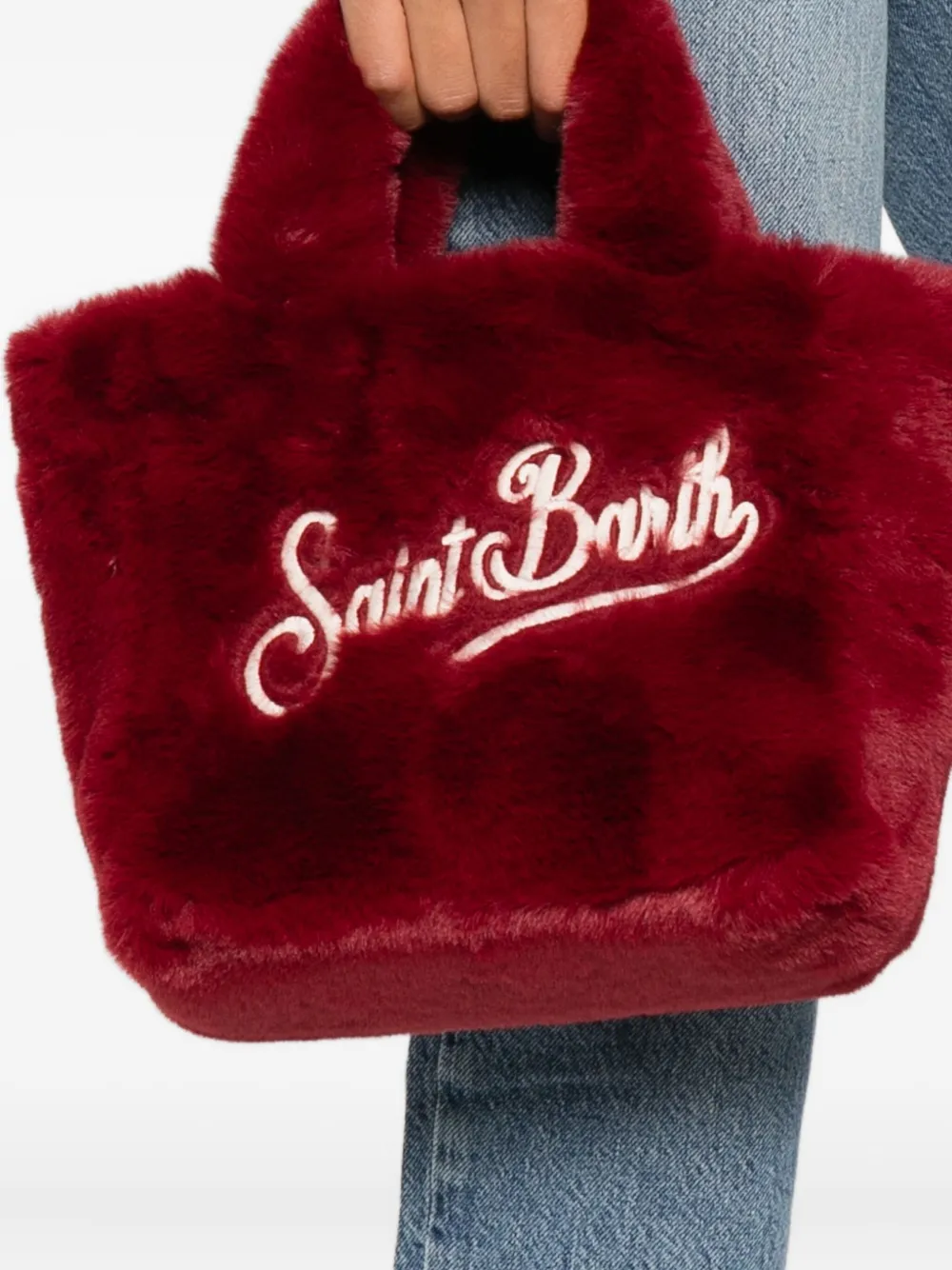 MC2 Saint Barth Kleine Vanity shopper - Rood