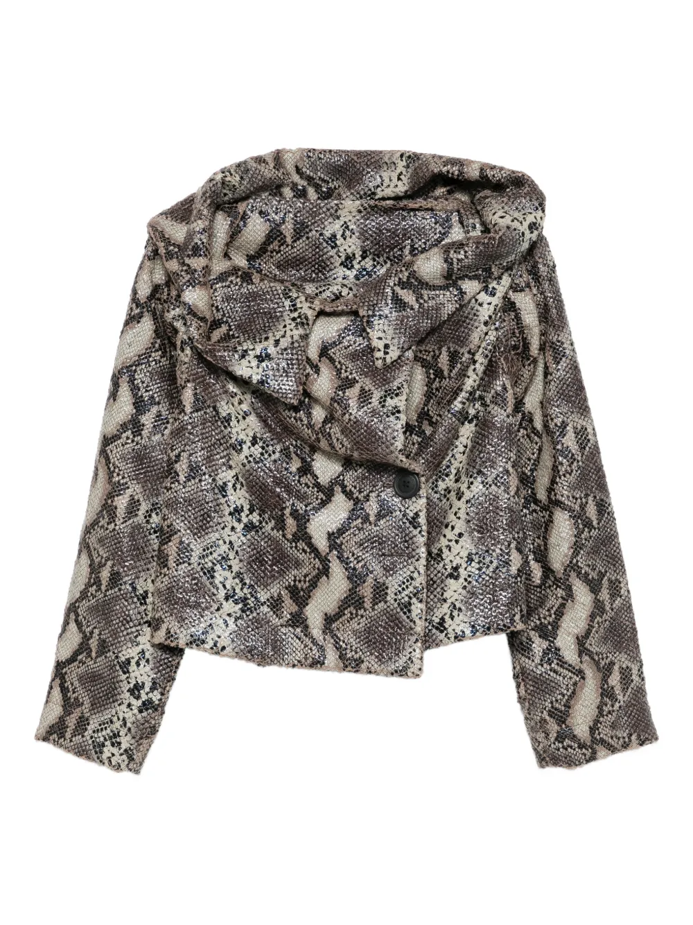 Vivienne Westwood Pre-Owned 2015 Jacke mit Schlangen-Effekt - Schwarz