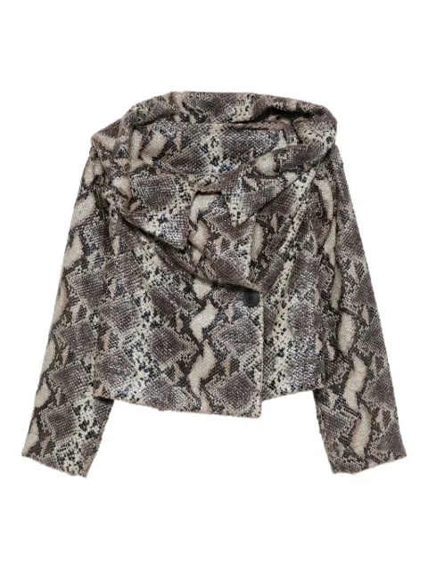 Vivienne Westwood Pre-Owned 2015 button-fastening snakeskin-effect jacket