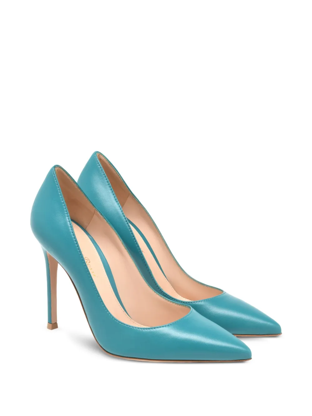 Gianvito Rossi 105 mm Gianvito pumps met puntige neus Blauw