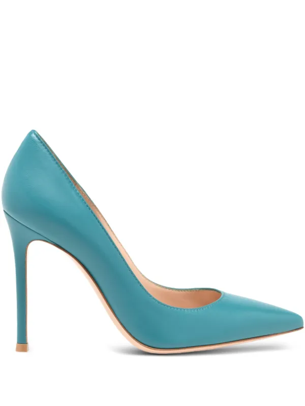 Gianvito Rossi Gianvito 105mm パンプス | ブルー | FARFETCH JP