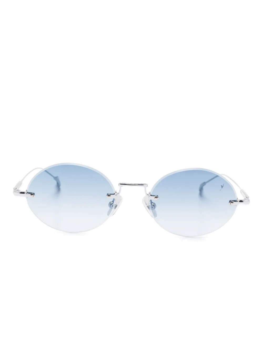 Eyepetizer Met round-frame sunglasses | Silver | Image 1
