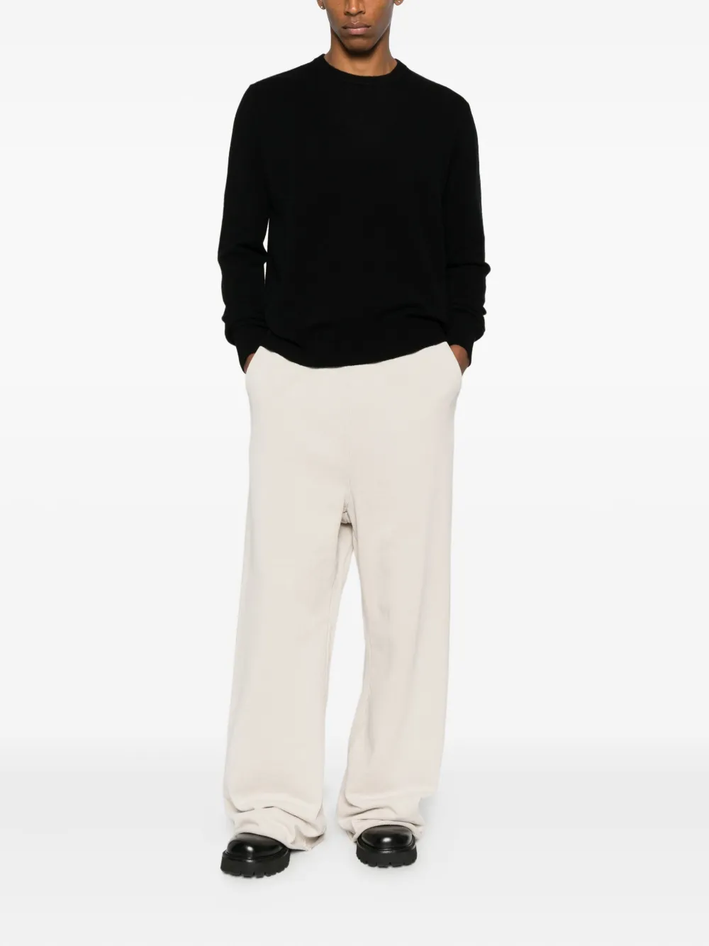 ENTIRE STUDIOS crew-neck sweater - Zwart