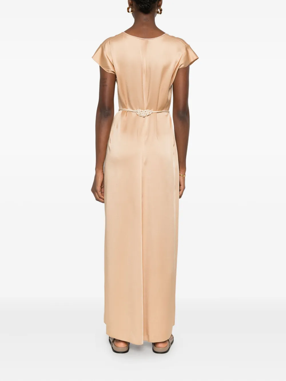Forte Jumpsuit met kwastje Beige