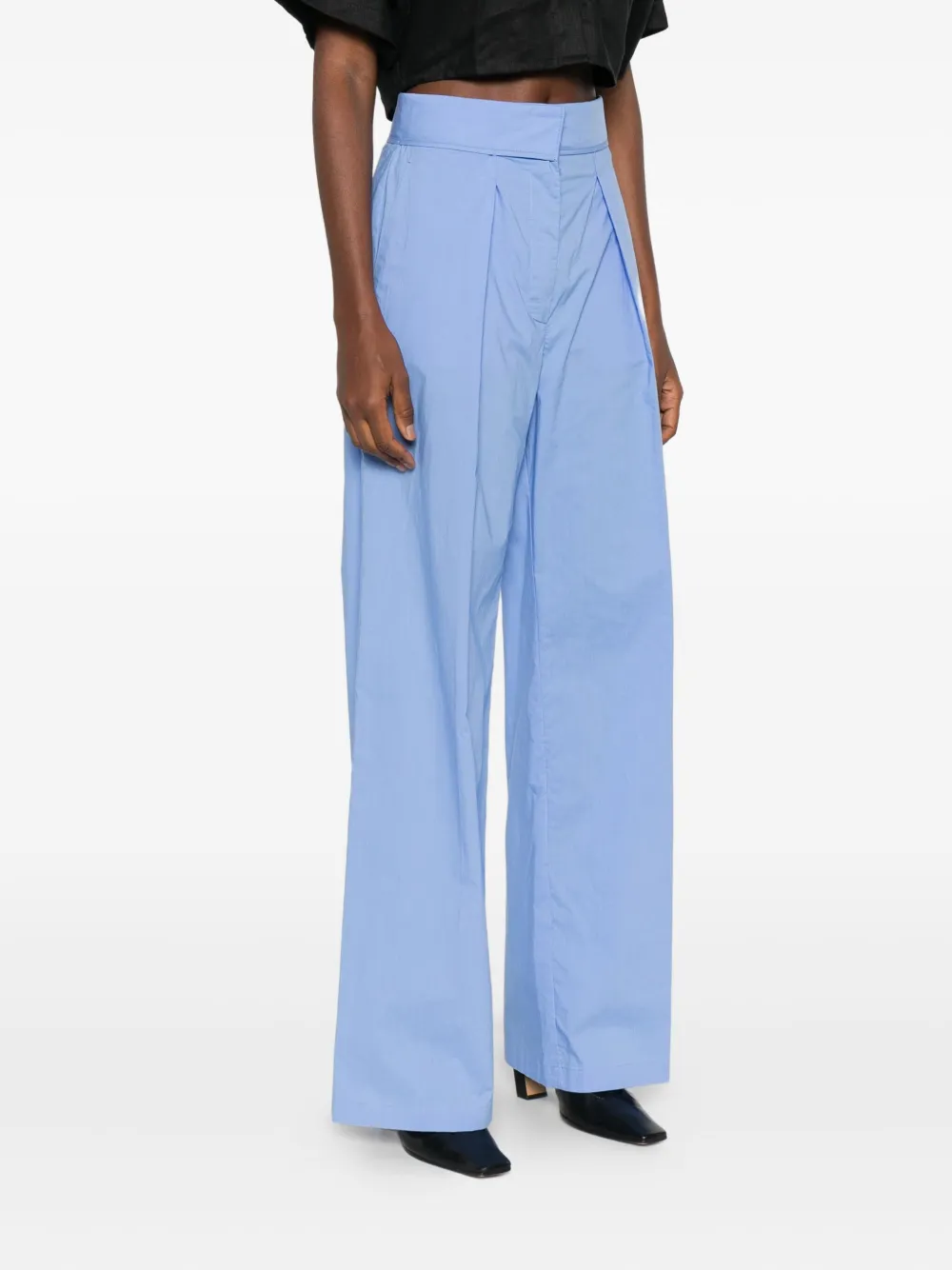  Forte Forte Pleated Trousers - Blue 