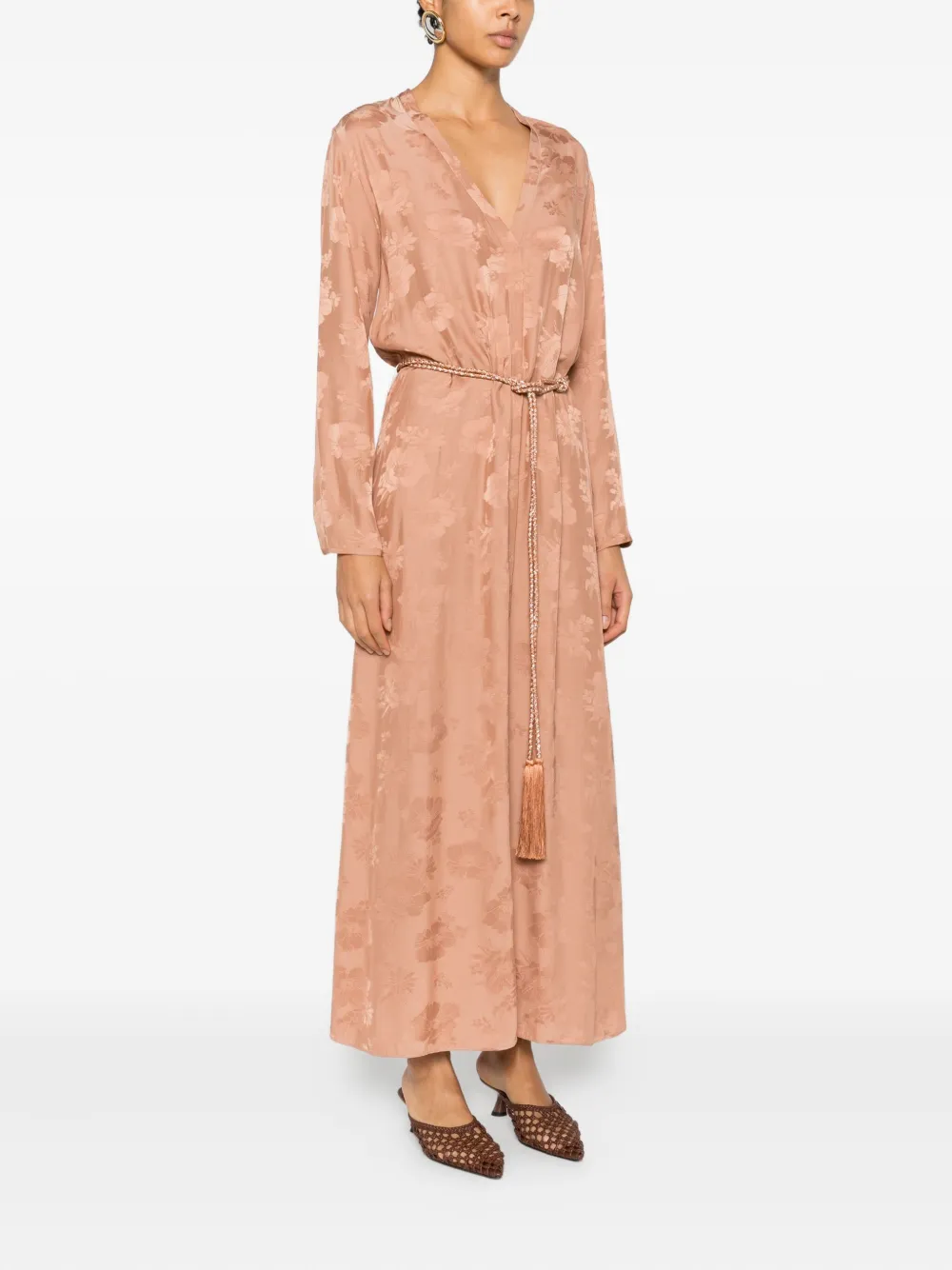  Forte Forte Floral-pattern Maxi Dress - Pink 