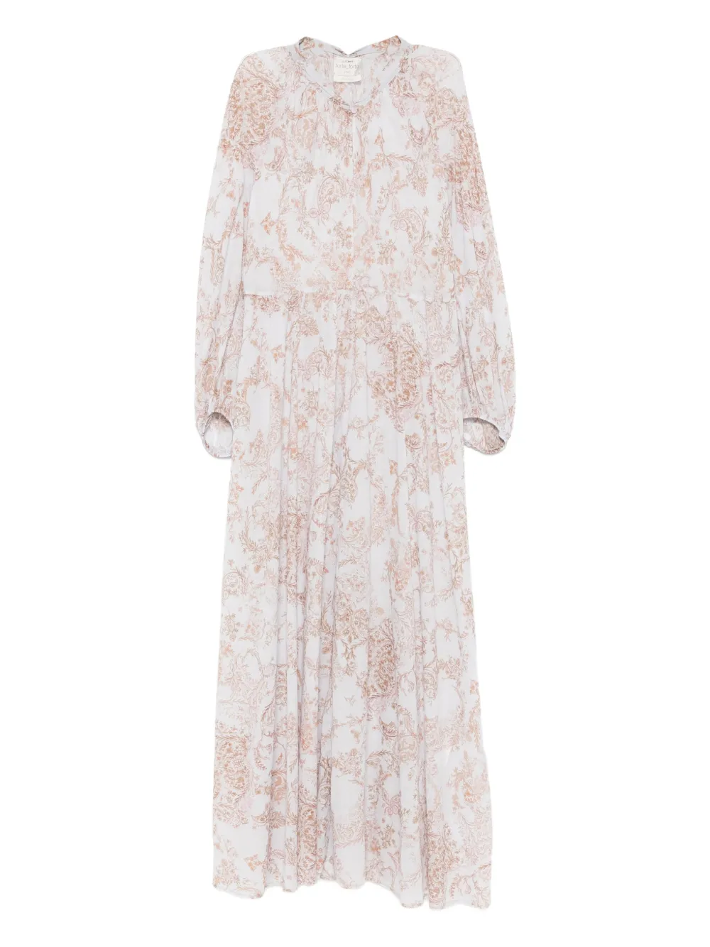 Forte Forte floral-print maxi dress - White