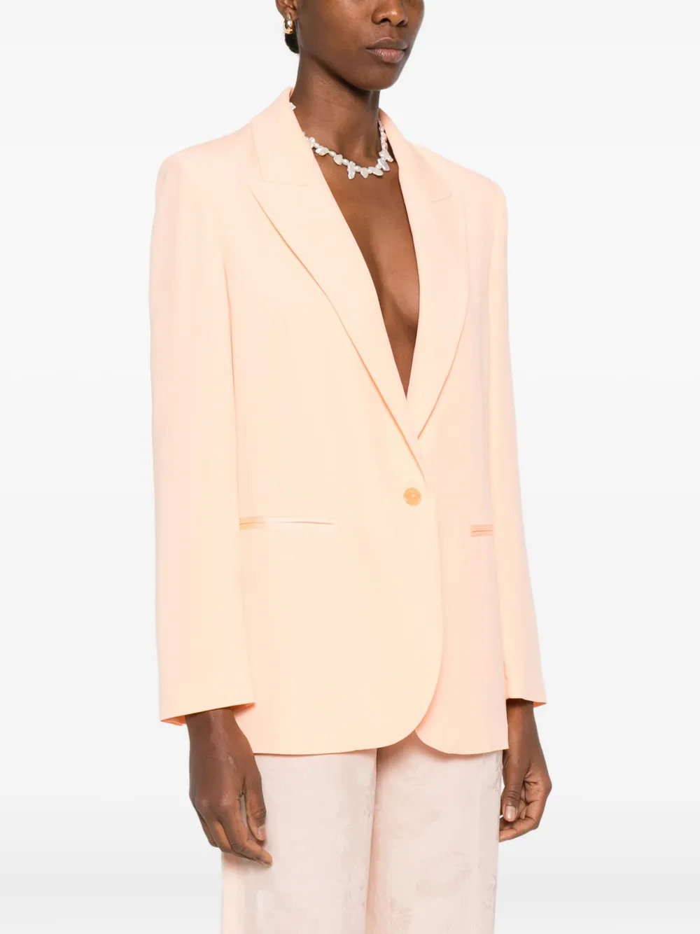  Forte Forte Single-breasted Blazer - Pink 