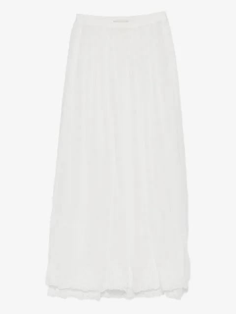 Forte Forte lace-trim skirt