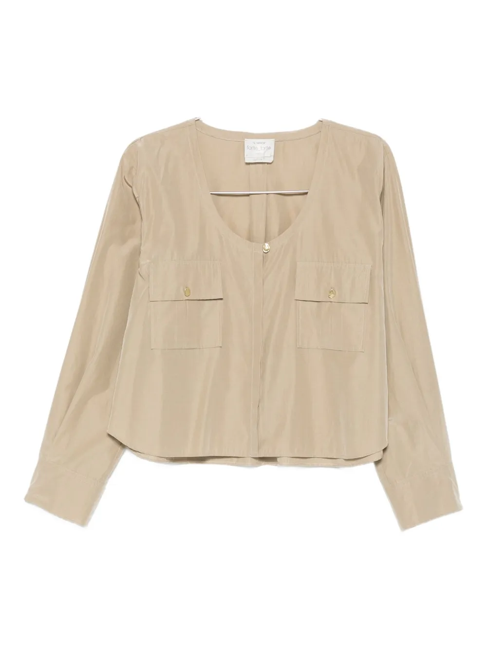 Forte Forte Blusa a maniche lunghe - Toni neutri