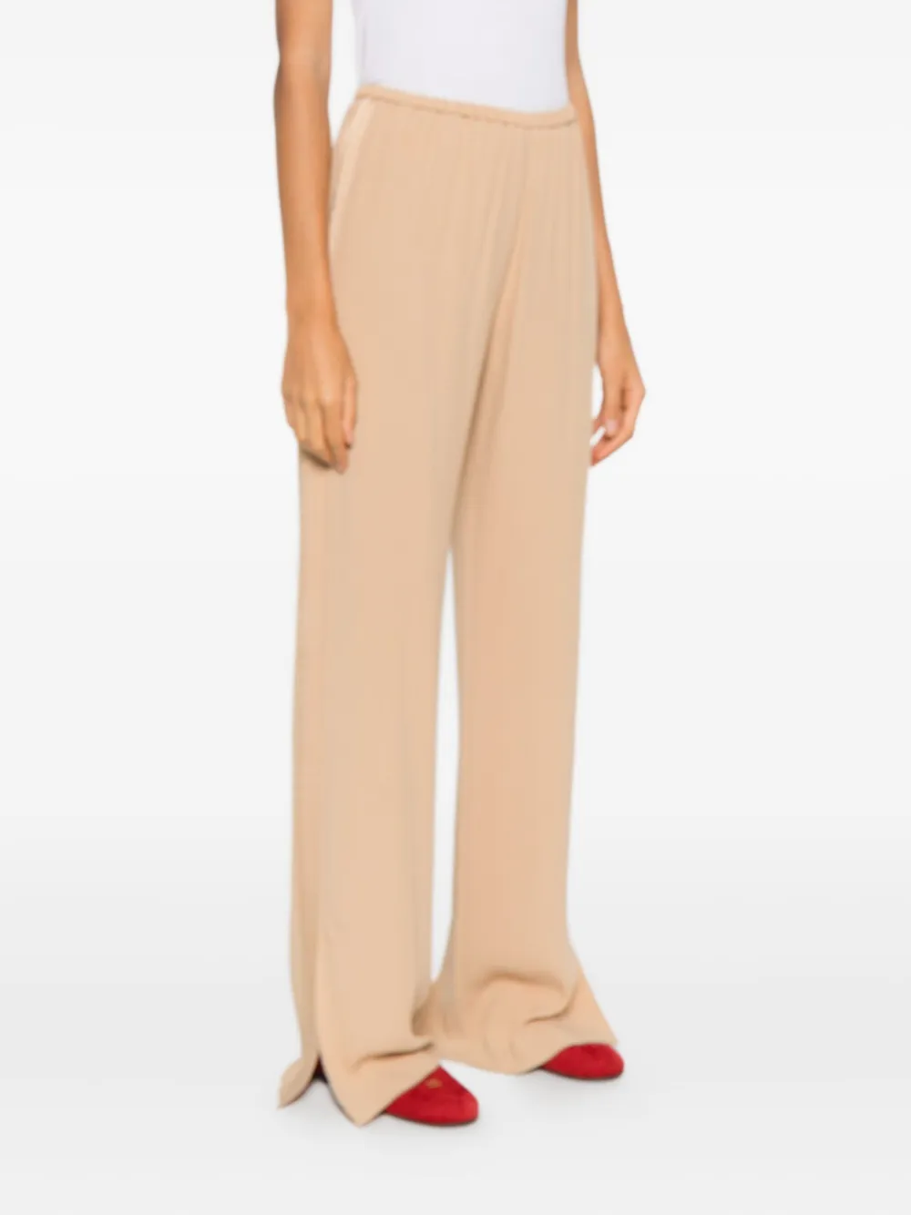  Forte Forte Elastic-waistband Trousers - Neutrals 