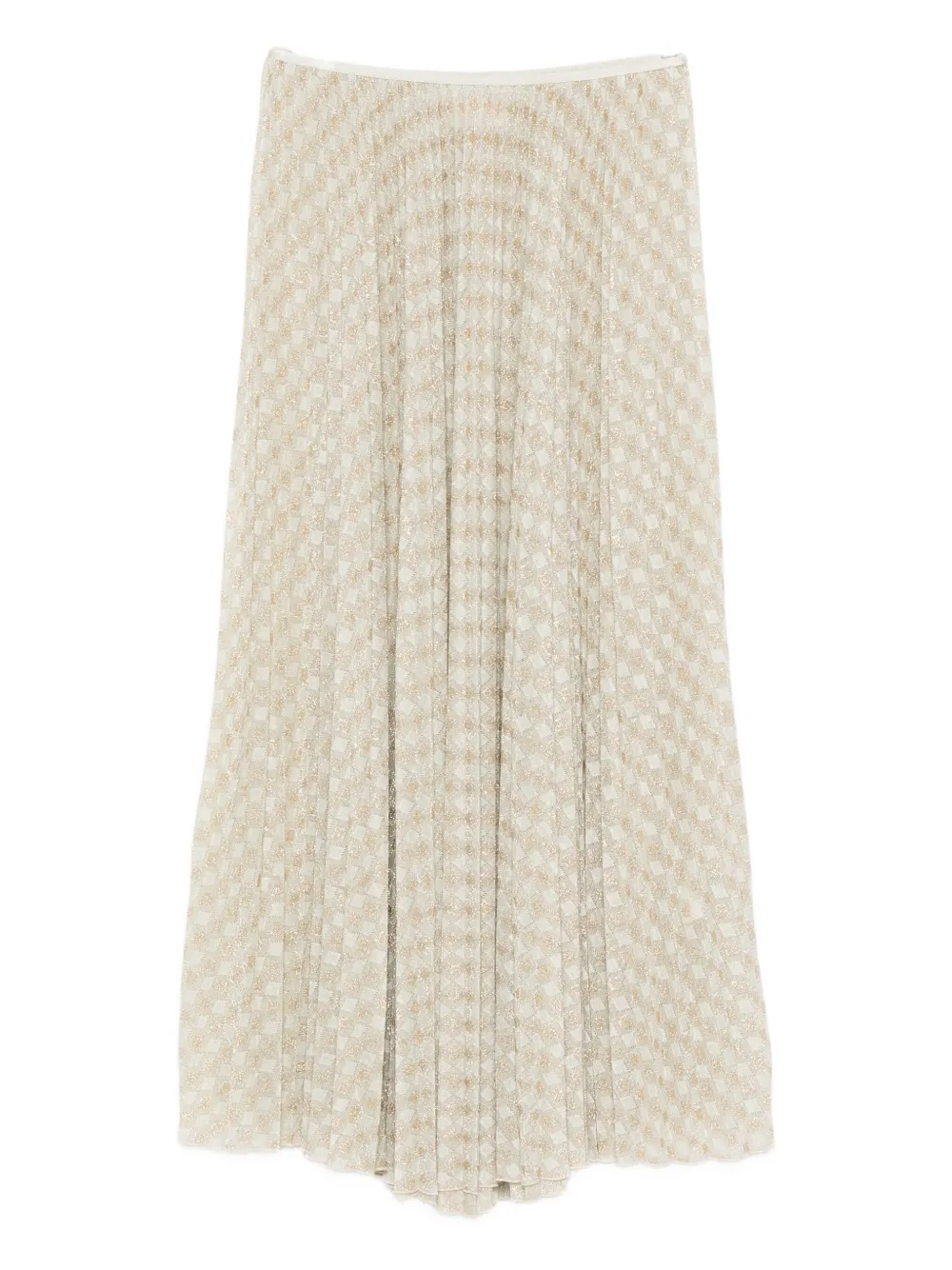 Forte Forte Gonna midi plissettata - Toni neutri