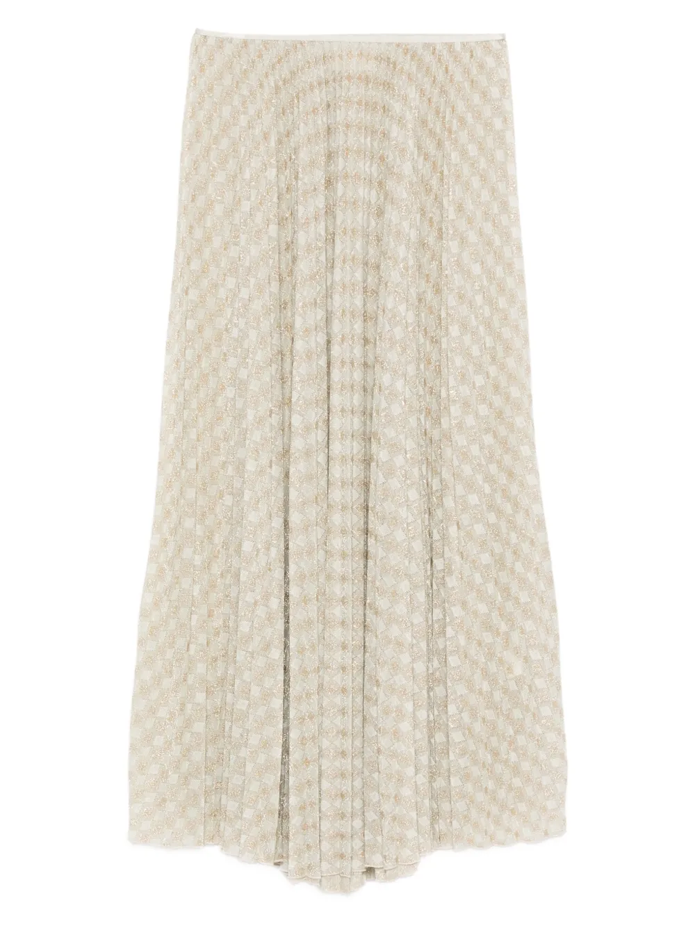 Forte Forte Gonna midi plissettata - Toni neutri