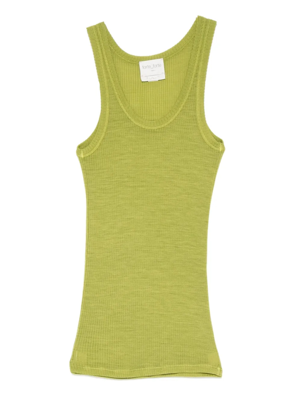 Forte Forte Top a coste - Verde