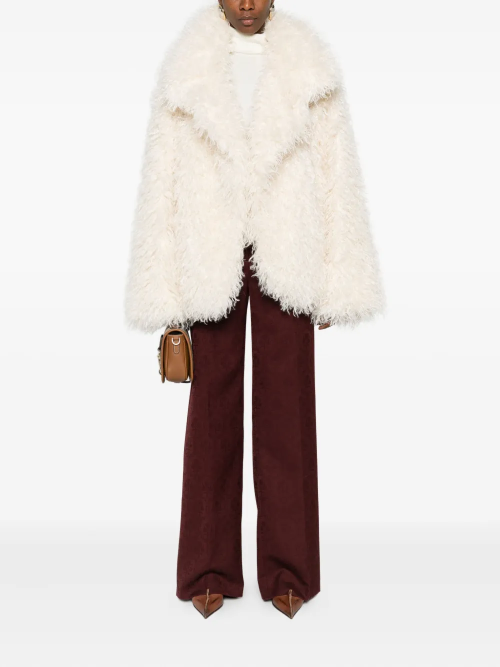 ETRO patterned trousers - Rood