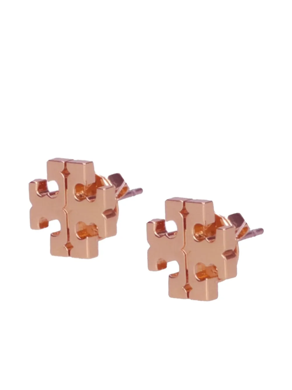 Tory Burch Kira logo earrings - Roze