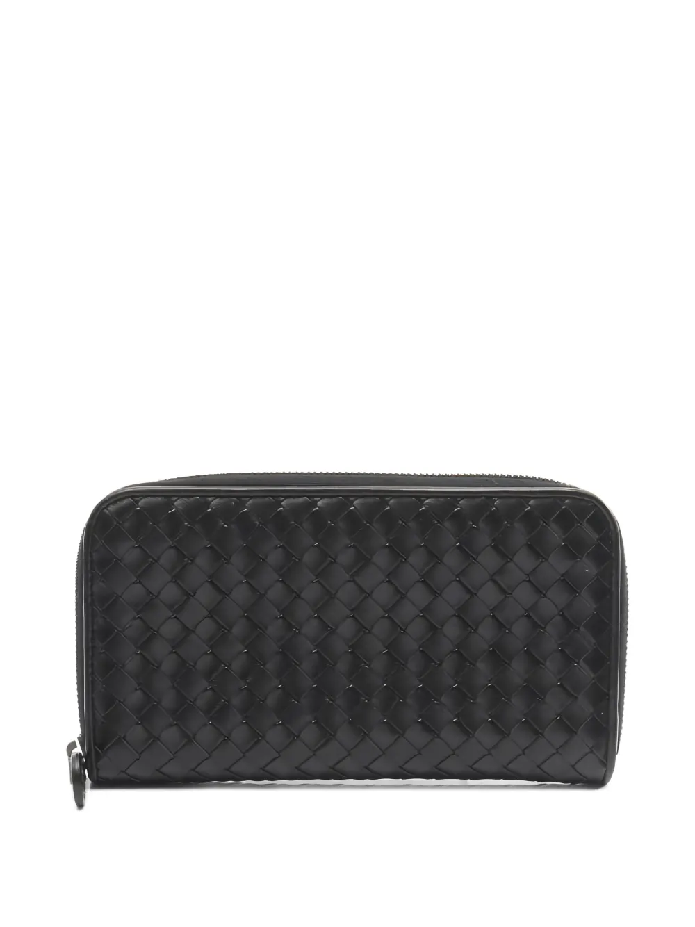 Bottega Veneta Pre-Owned cartera Intrecciato con cierre 2000 | negro | Image 1