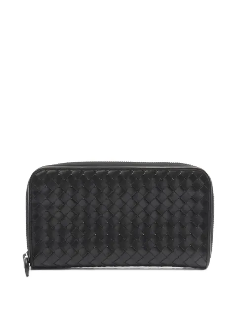 Bottega Veneta Pre-Owned 2000s Intrecciato round zipper wallet