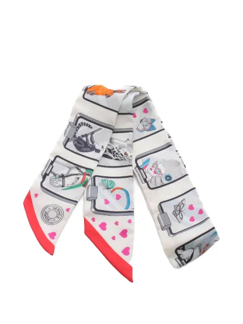 Hermès Pre-Owned 2010s Story printed scarf